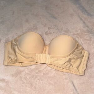 Strapless Beige Bra